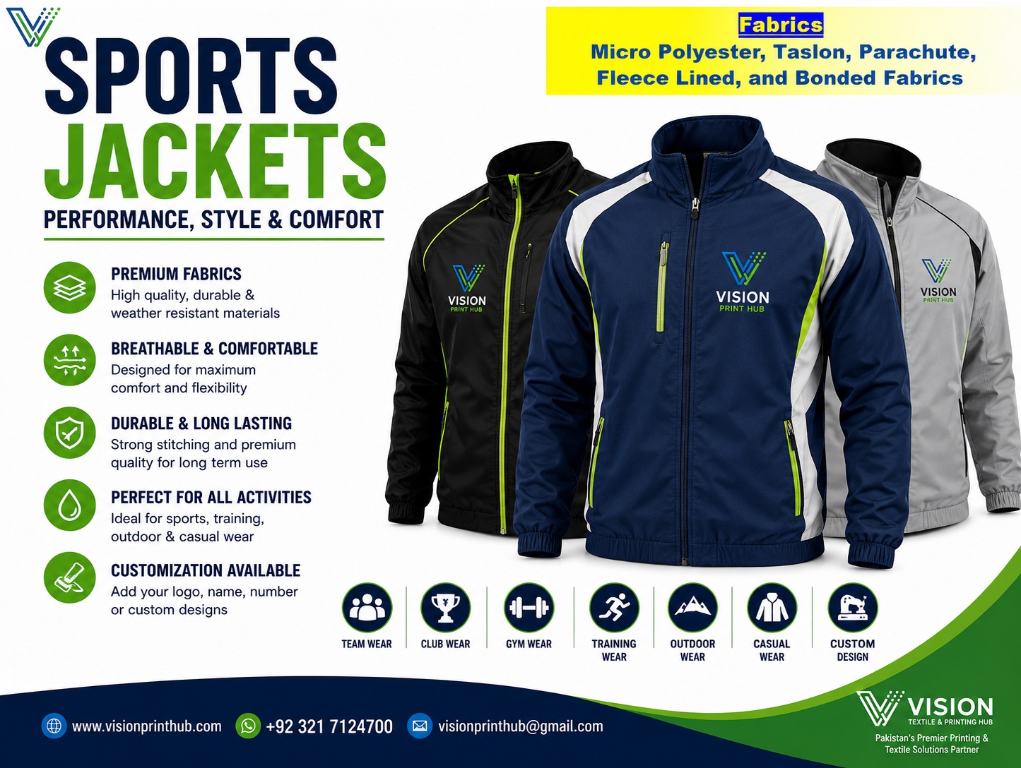 Sports & Casual Jackets