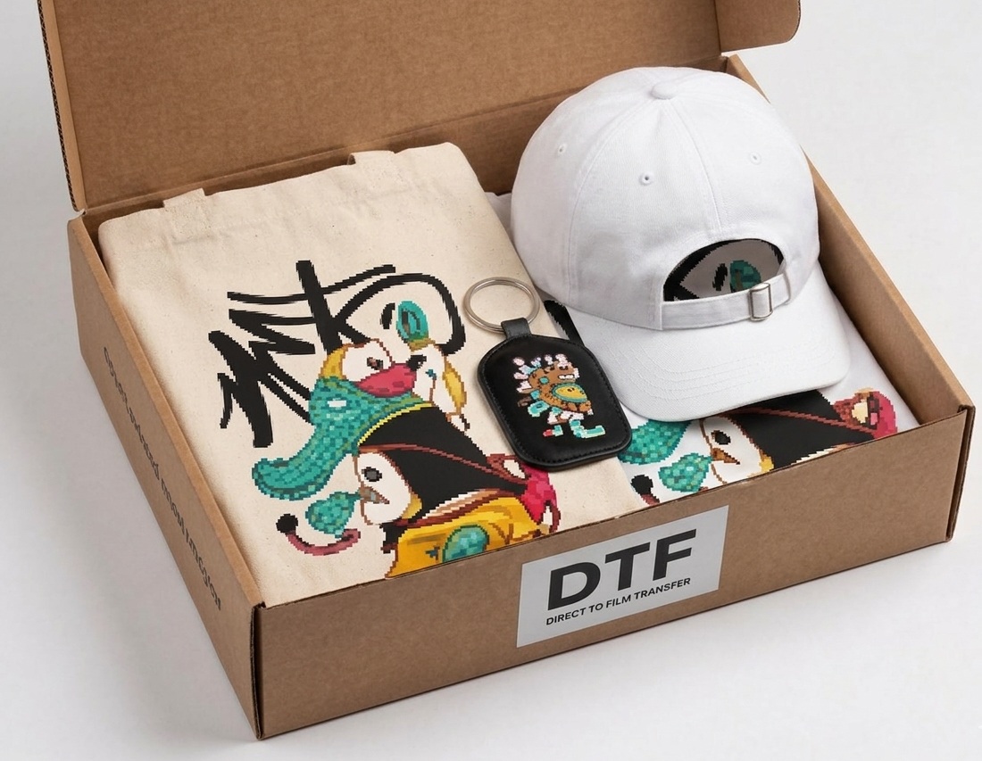 DTF merchandise gift box